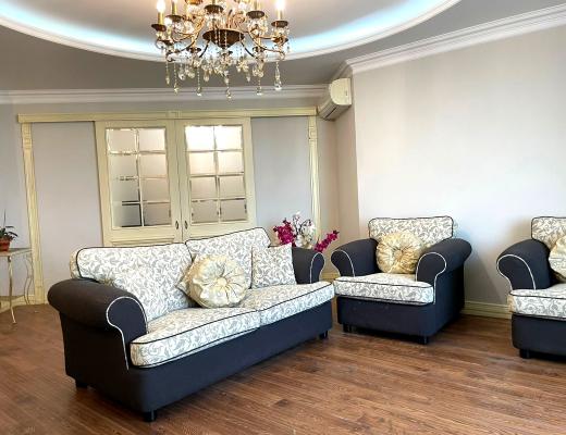 Four-room apartment. Alfarabi Khozhanova, Bostandyk district, Talisman residential complex