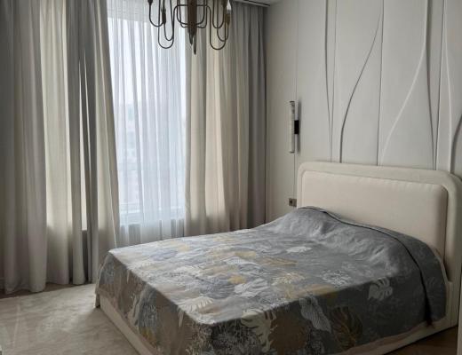 3-room apartment, 18th/21st floor, in the Alfarabi 27 residential complex, Bostandyk district, Alfarabi Seifullina